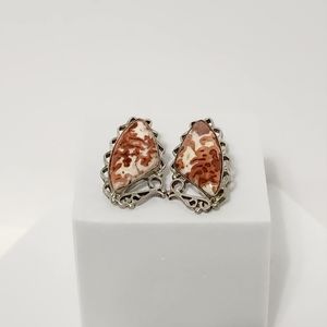 Jay King Mine Finds Jasper Sterling Silver Earrings